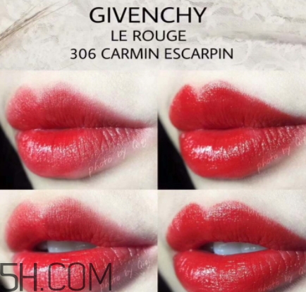 紀(jì)梵希305和306哪個好？紀(jì)梵希305和306試色對比