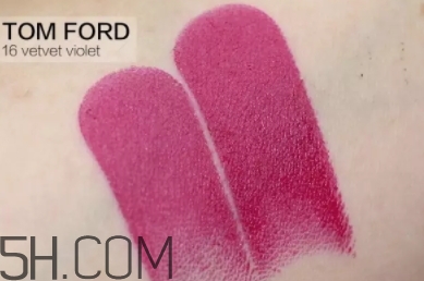 紀(jì)梵希306和tf16一樣嗎？紀(jì)梵希306和tf16試色對比