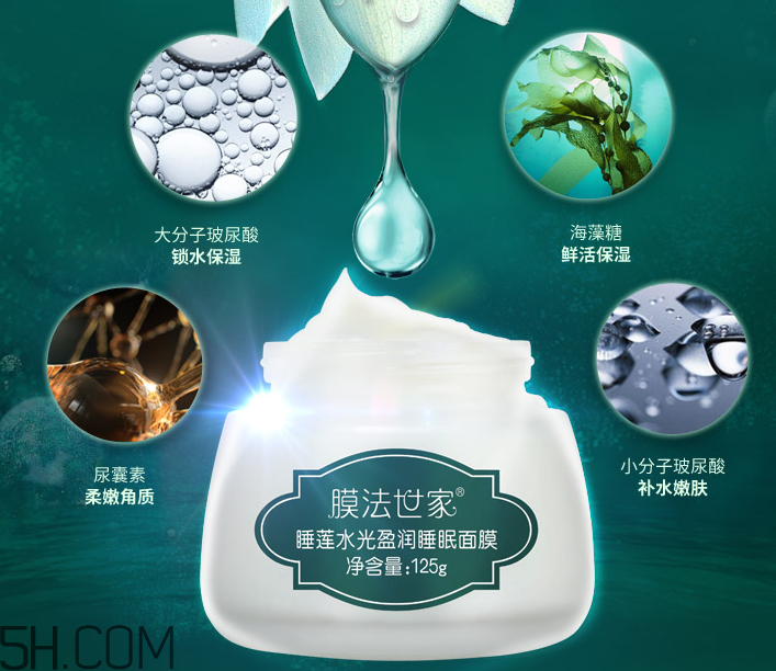 膜法世家睡蓮水光盈潤(rùn)睡眠面膜 膜法世家睡蓮水光盈潤(rùn)睡眠面膜