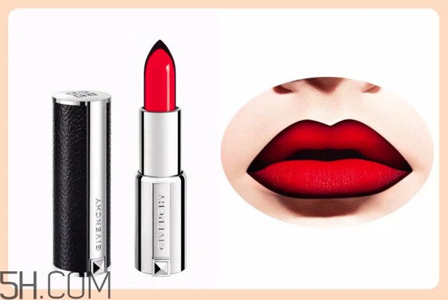 紀(jì)梵希雙色口紅怎么涂？紀(jì)梵希雙色口紅試色