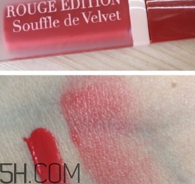 妙巴黎舒芙蕾唇釉08是什么顏色？妙巴黎舒芙蕾唇釉08試色