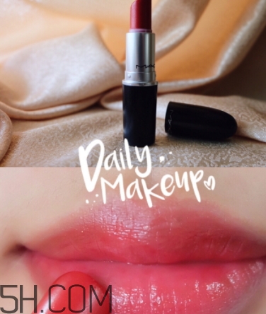 mac水紅色口紅好看嗎？mac水紅色試色