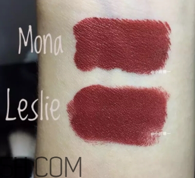 nars mona和leslie一樣嗎？nars mona和leslie試色對比