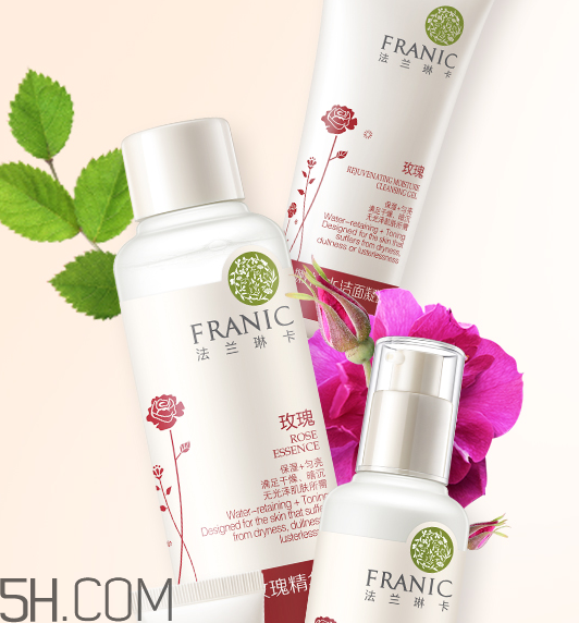 franic玫瑰粉嫩補水套裝適合年齡_適合膚質
