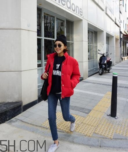 紅色棉襖怎么搭配？紅色棉服搭配圖片