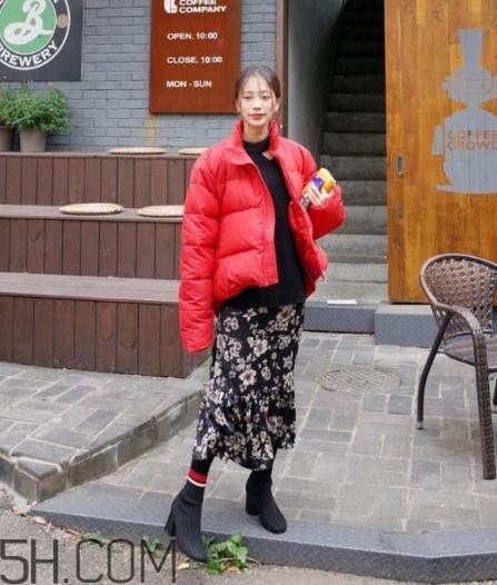 紅色棉襖怎么搭配？紅色棉服搭配圖片