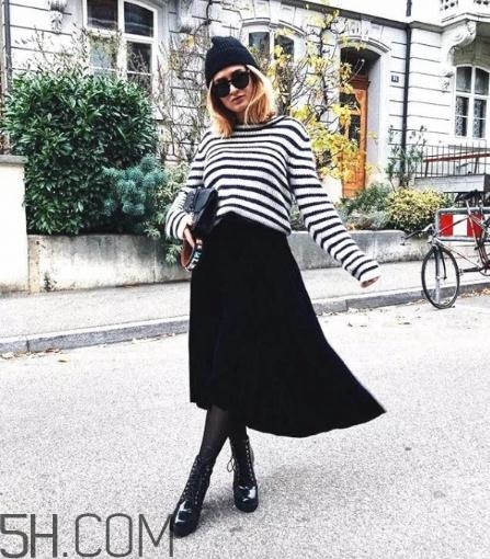 冬天穿裙子怎么搭配？冬天穿裙子搭配圖
