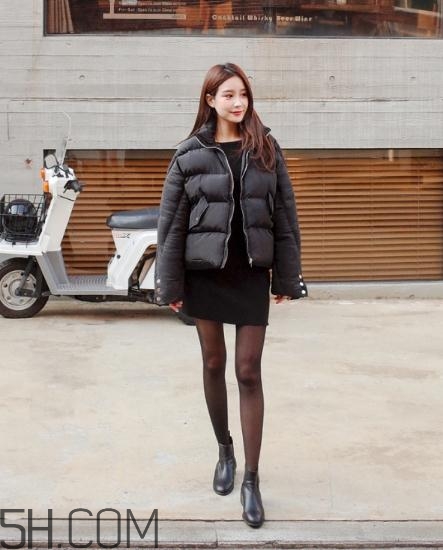 短款棉衣怎樣搭配？短款棉襖穿著搭配圖片