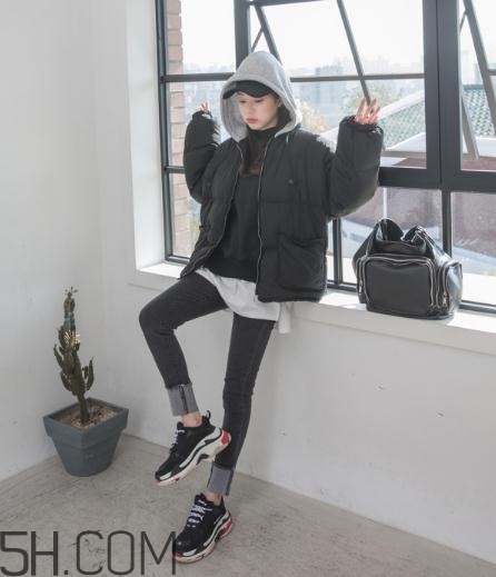 短款棉衣怎樣搭配？短款棉襖穿著搭配圖片