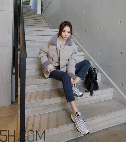 灰色棉服怎么搭配？灰色棉襖搭配圖片