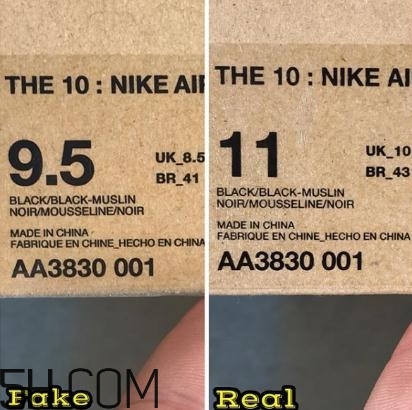 off white與nike air presto聯(lián)名真假對(duì)比圖 off white與nike air presto聯(lián)名真假對(duì)比圖