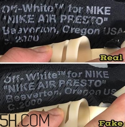 off white與nike air presto聯(lián)名真假對(duì)比圖 off white與nike air presto聯(lián)名真假對(duì)比圖
