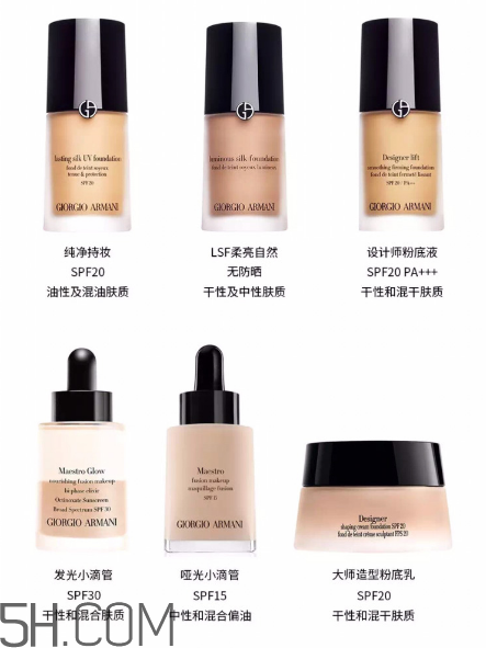 阿瑪尼粉底液選購指南 阿瑪尼粉底液測評 阿瑪尼粉底液選購指南 阿瑪尼粉底液測評