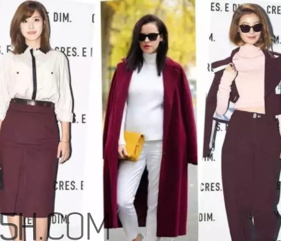 勃艮第紅怎么搭配？勃艮第色搭配什么顏色好看？