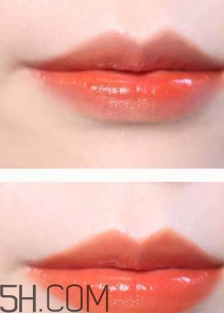 橘紅色口紅是什么顏色？橘紅色口紅試色效果圖