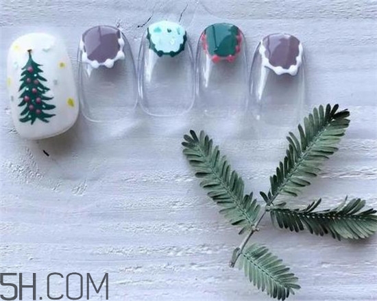 2018日式小清新美甲最新款 冬季美甲圖片2018新款式 2018日式小清新美甲最新款 冬季美甲圖片2018新款式