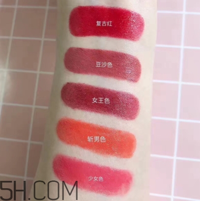 yumyum口紅多少錢？yumyum口紅色號試色