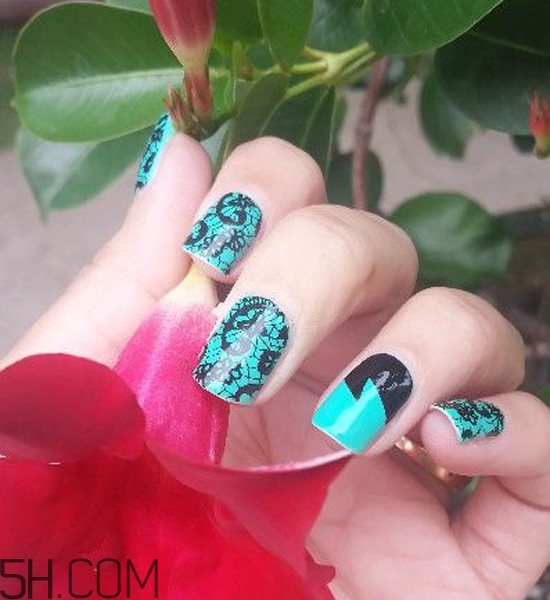 春天什么樣的美甲好看？美甲蕾絲款式圖片大全