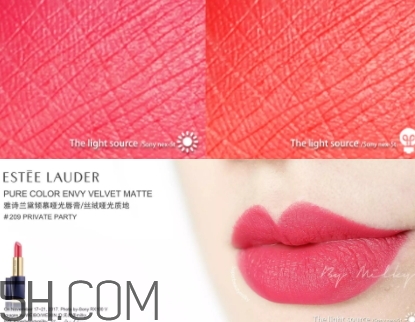 雅詩(shī)蘭黛傾慕啞光唇膏色號(hào) 雅詩(shī)蘭黛傾慕啞光唇膏試色