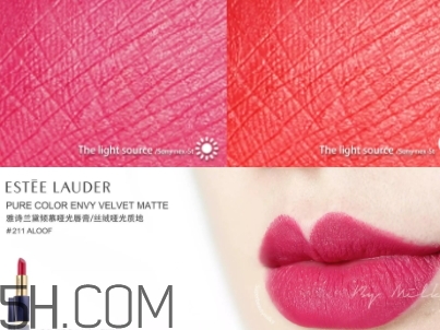 雅詩(shī)蘭黛傾慕啞光唇膏色號(hào) 雅詩(shī)蘭黛傾慕啞光唇膏試色