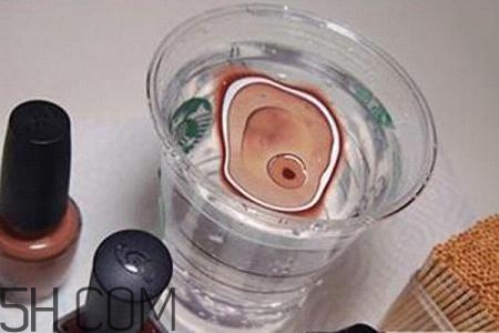 水染美甲用的什么指甲油？2018秋冬美甲最新款圖片