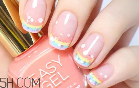 美甲店用的甲油膠什么牌子最多？拼接法式美甲教程圖解