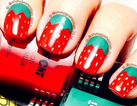 手指粗適合做什么美甲？美甲簡單大方新款圖片