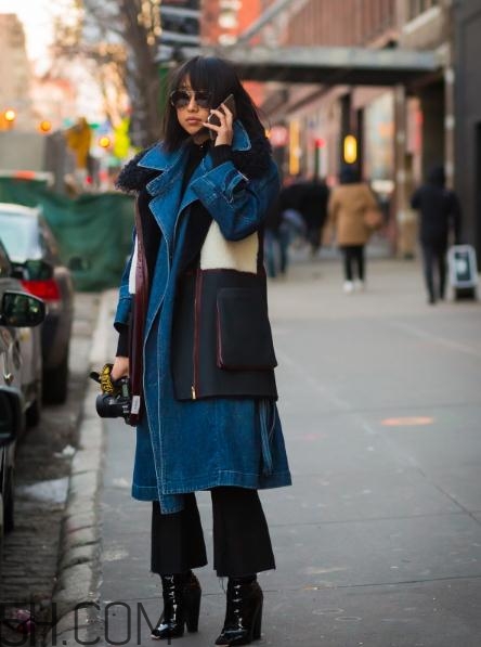 黑色喇叭褲搭什么上衣？黑色喇叭褲搭配上衣圖片