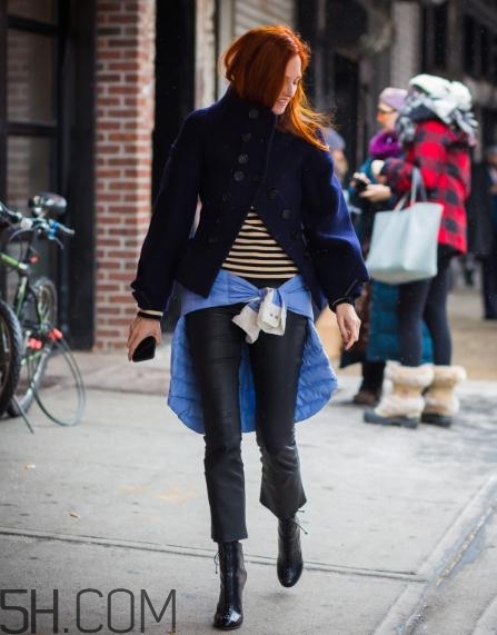 冬天穿喇叭褲怎么搭配？冬天喇叭褲搭配圖片