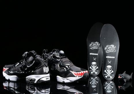 atmos bounty hunter與reebok聯(lián)名鯊魚運動鞋在哪買_多少錢？