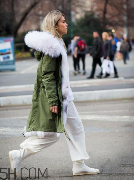 派克大衣搭配什么褲子？派克大衣搭配褲子圖片