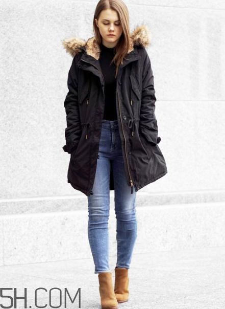 派克大衣搭配什么褲子？派克大衣搭配褲子圖片