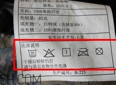 羽絨服標(biāo)簽上的圖什么意思？羽絨服標(biāo)牌怎么看？