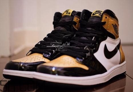 air jordan 1 gold toe黑金腳趾發(fā)售時(shí)間_多少錢？