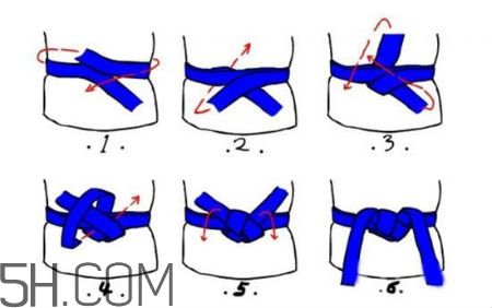 跆拳道腰帶怎么系？怎么看跆拳道等級(jí)高低？