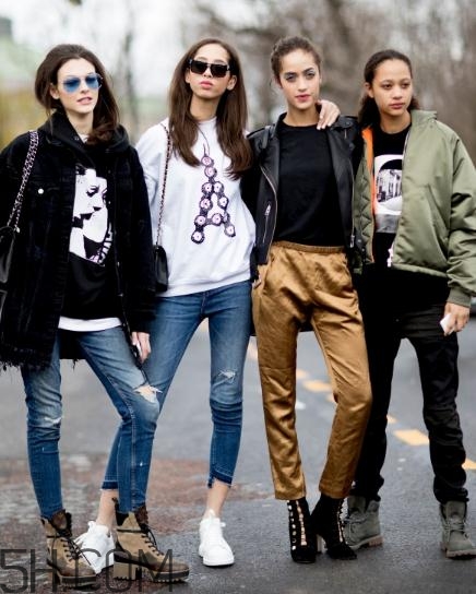 冬天穿九分褲怎么搭配？冬天九分褲搭配圖片