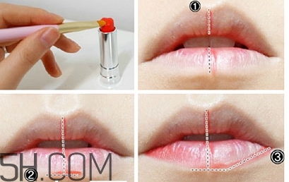 唇刷怎么用？唇刷怎么蘸取口紅