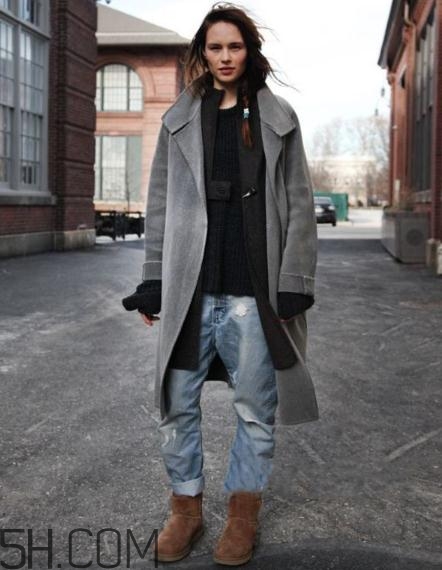 雪地靴搭配什么衣服？雪地靴搭配衣服圖片