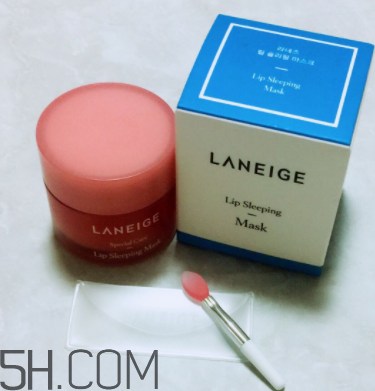 蘭芝夜間唇膜多久用一次？使用頻率