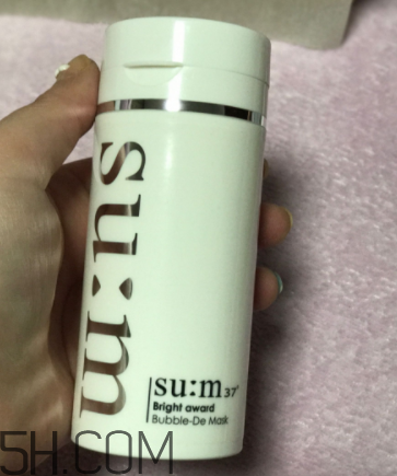 SUM37氣泡面膜能卸妝嗎？功能是什么？
