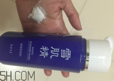 雪肌精洗顏粉是什么質地？有泡沫嗎？