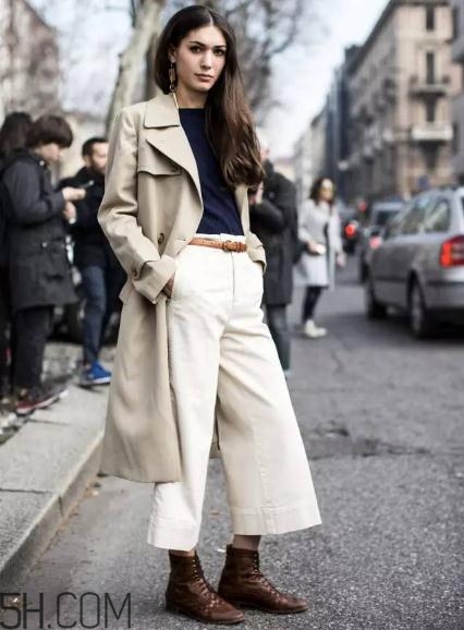 闊腿褲配平底鞋好看嗎？闊腿褲配什么平底鞋？