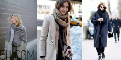 圍巾與大衣怎么搭配？灰色圍巾怎么搭配？