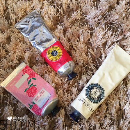 茱莉寇和歐舒丹護(hù)手霜使用對比 花王 歐舒丹 瑰珀翠護(hù)手霜測評