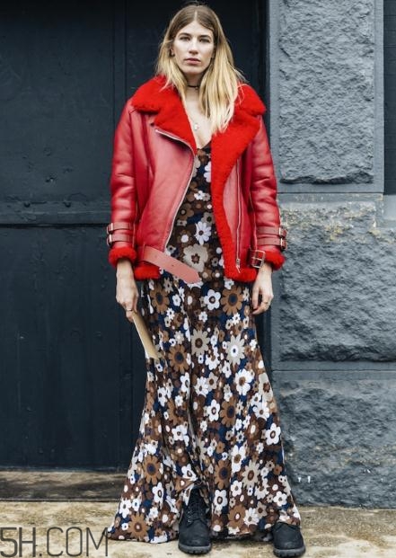 皮毛一體什么顏色好看？皮毛一體外套搭配圖