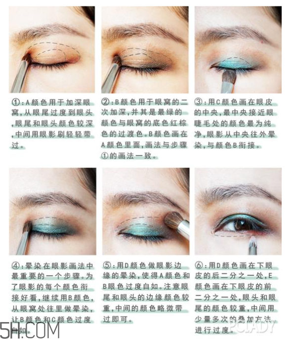 綠眼影為什么這么火？集結綠眼影眼妝經(jīng)典畫法