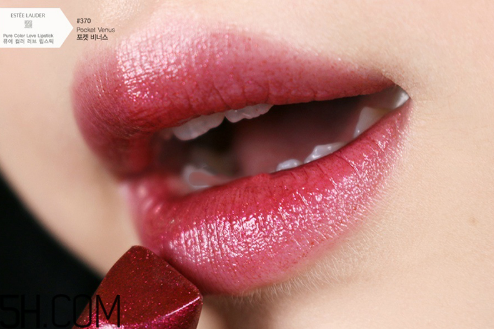 雅詩蘭黛戀愛唇膏哪個色比較火？崔雪莉雅詩蘭黛畫報口紅色號