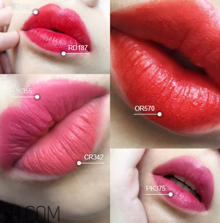 植村秀柔霧系列最全試色 你適合什么顏色？