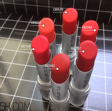 植村秀柔霧系列最全試色 你適合什么顏色？