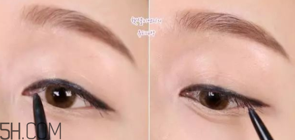 V型眼線怎么畫？V型眼線畫好美到冒泡